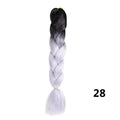 Sambraid 24 Inch Ombre Jumbo Braiding Hair For Jumbo Braids 100g/Pack False Hair Synthetic Crochet Braids Hair Extensions