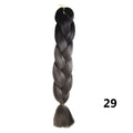 Sambraid 24 Inch Ombre Jumbo Braiding Hair For Jumbo Braids 100g/Pack False Hair Synthetic Crochet Braids Hair Extensions