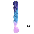 Sambraid 24 Inch Ombre Jumbo Braiding Hair For Jumbo Braids 100g/Pack False Hair Synthetic Crochet Braids Hair Extensions