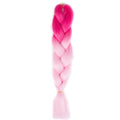 FALEMEI Three Tone Color Crochet Hair Extensions Kanekalon Hair Synthetic Crochet Braids Ombre Jumbo Braiding Hair Extensions