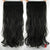 Soowee 60cm Long Wavy Brown to Blonde Women Hair High Tempreture Synthetic Ombre Hair Piece 5 Clip in Hair Extensions