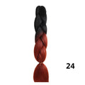 Crochet Braids Kanekalon Synthetic Hair 24 inch Jumbo Braiding Hair 100g/Pack Blonde Grey Crochet Twists Braids Hair Extensions