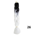 Crochet Braids Kanekalon Synthetic Hair 24 inch Jumbo Braiding Hair 100g/Pack Blonde Grey Crochet Twists Braids Hair Extensions