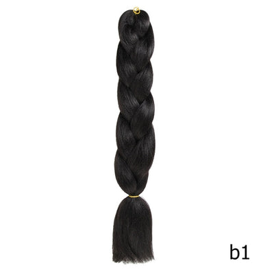 Crochet Braids Kanekalon Synthetic Hair 24 inch Jumbo Braiding Hair 100g/Pack Blonde Grey Crochet Twists Braids Hair Extensions