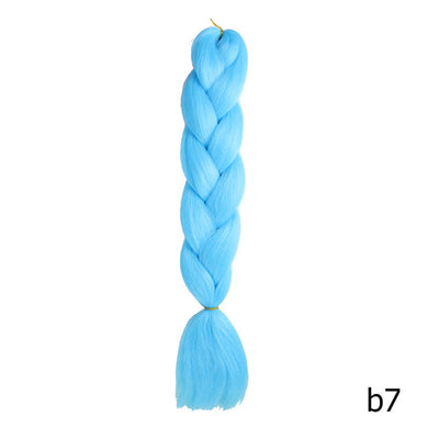 Crochet Braids Kanekalon Synthetic Hair 24 inch Jumbo Braiding Hair 100g/Pack Blonde Grey Crochet Twists Braids Hair Extensions