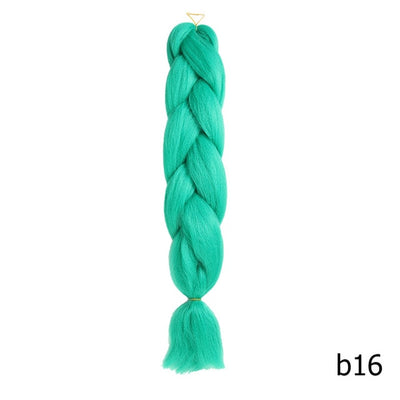 Crochet Braids Kanekalon Synthetic Hair 24 inch Jumbo Braiding Hair 100g/Pack Blonde Grey Crochet Twists Braids Hair Extensions