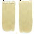 Allaosify 60cm 5 Clip In Hair Extension Heat Resistant Fake Hairpieces Long Straight Hairstyles Synthetic Clip In On Hair