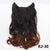 20 inches Invisible Wire No Clips in Hair Extensions Hairpieces Ombre Halo Colored for Hair Straight Wavy Natural Synthetic