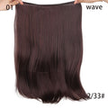 AISI HAIR 22 inch No Clips Invisible in Hair Extensions Secret Fish Line Straight and Wave Synthetic hairs High Tempreture Fribe