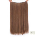 AISI BEAUTY Natural No Clips in Hair Extensions Long Synthetic Fish Line Straight Hair Extensions Secret Invisible Hairpieces