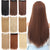 AISI BEAUTY 5 Clips Synthetic Hair Long Straight Blonde Clip In Hair Extensions False Hair Brown Black Hair Pieces for Women