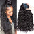 Yavida Indian Water Wave Hair BundlesIndian Hair Bundles Human Hair Weave Bundles 1B/Natural Color Non-Remy Hair Extension