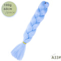 Spring sunshine 1 5PCS 24inch Jumbo Braid Hair Yaki Soft Hair Ombre Crochet Braiding Synthetic Hair Extension For Braids Pink