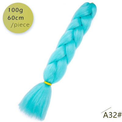 Spring sunshine 1 5PCS 24inch Jumbo Braid Hair Yaki Soft Hair Ombre Crochet Braiding Synthetic Hair Extension For Braids Pink