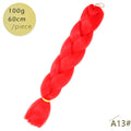 Spring sunshine 1 5PCS 24inch Jumbo Braid Hair Yaki Soft Hair Ombre Crochet Braiding Synthetic Hair Extension For Braids Pink