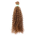 24-30 inch 3 pcs/set over length Synthetic kinky curly hair extensions single color bundles 100 G/pcs curly weave hair for women