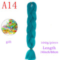 MERISIHAIR 24inch Ombre  Synthetic Crochet Hair Extensions Jumbo Braids Hairstyles Pink  Red Blue Braiding Hair