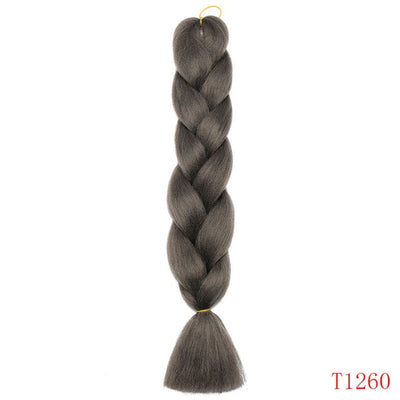 Snoilite 1ps 24inch Ombre Jumbo braid hair jumbo braid synthetic jumbo braid hair extension braid for black women