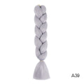 Bulk Hair Ombre expression Braiding Hair Synthetic Extensions Crochet Box Braids Color Hair Jumbo Braids