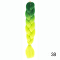 Bulk Hair Ombre expression Braiding Hair Synthetic Extensions Crochet Box Braids Color Hair Jumbo Braids