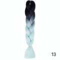 Bulk Hair Ombre expression Braiding Hair Synthetic Extensions Crochet Box Braids Color Hair Jumbo Braids