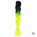 Bulk Hair Ombre expression Braiding Hair Synthetic Extensions Crochet Box Braids Color Hair Jumbo Braids