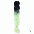 Bulk Hair Ombre expression Braiding Hair Synthetic Extensions Crochet Box Braids Color Hair Jumbo Braids