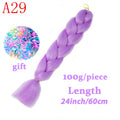 LISI HAIR Jumbo Braids Long Ombre Jumbo Synthetic Braiding Hair Crochet Blonde Pink Blue Grey Hair Extensions African Viscera