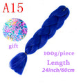 LISI HAIR Jumbo Braids Long Ombre Jumbo Synthetic Braiding Hair Crochet Blonde Pink Blue Grey Hair Extensions African Viscera