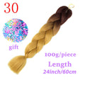 LISI HAIR Jumbo Braids Long Ombre Jumbo Synthetic Braiding Hair Crochet Blonde Pink Blue Grey Hair Extensions African Viscera