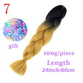 LISI HAIR Jumbo Braids Long Ombre Jumbo Synthetic Braiding Hair Crochet Blonde Pink Blue Grey Hair Extensions African Viscera