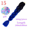 LISI HAIR Jumbo Braids Long Ombre Jumbo Synthetic Braiding Hair Crochet Blonde Pink Blue Grey Hair Extensions African Viscera