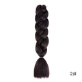 YXCHERISHAIR 24" Synthetic Braiding Hair Extensions Ombre Crochet Braids Yellow Hair Jumbo Braid Box Braids
