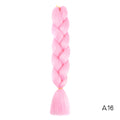 YXCHERISHAIR 24" Synthetic Braiding Hair Extensions Ombre Crochet Braids Yellow Hair Jumbo Braid Box Braids
