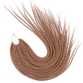 30 Roots/pcs Senegalese Twist Crochet Braid Hair Extensions Synthetic Braiding Hair Faux Locs Dreadlocks Box Braids