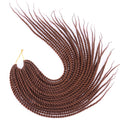 30 Roots/pcs Senegalese Twist Crochet Braid Hair Extensions Synthetic Braiding Hair Faux Locs Dreadlocks Box Braids