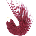 30 Roots/pcs Senegalese Twist Crochet Braid Hair Extensions Synthetic Braiding Hair Faux Locs Dreadlocks Box Braids