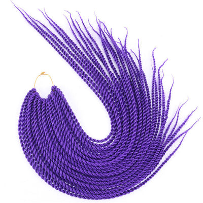 30 Roots/pcs Senegalese Twist Crochet Braid Hair Extensions Synthetic Braiding Hair Faux Locs Dreadlocks Box Braids