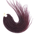 30 Roots/pcs Senegalese Twist Crochet Braid Hair Extensions Synthetic Braiding Hair Faux Locs Dreadlocks Box Braids