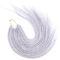 30 Roots/pcs Senegalese Twist Crochet Braid Hair Extensions Synthetic Braiding Hair Faux Locs Dreadlocks Box Braids