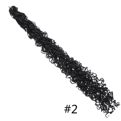 30inch Zizi Braids Crochet Box Braids Twist Synthetic Braiding Hair Extensions 28 roots/Pack Pink Write Purple Bug Gray 613