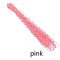 30inch Zizi Braids Crochet Box Braids Twist Synthetic Braiding Hair Extensions 28 roots/Pack Pink Write Purple Bug Gray 613