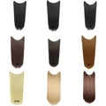 JOY&BEAUTY 22" Invisible Wire No Clips in Hair Extensions 120g High Temperature Fiber Synthetic Hair Secret Fish Line Hairpieces