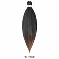 26inch Pre Stretched Ombre Braiding Hair Jumbo Braid Hair Perm Yaki Ez Braid Synthetic Hair Extensions for Crochet Twist