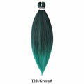 26inch Pre Stretched Ombre Braiding Hair Jumbo Braid Hair Perm Yaki Ez Braid Synthetic Hair Extensions for Crochet Twist