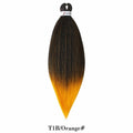 26inch Pre Stretched Ombre Braiding Hair Jumbo Braid Hair Perm Yaki Ez Braid Synthetic Hair Extensions for Crochet Twist