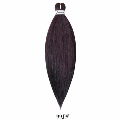 26inch Pre Stretched Ombre Braiding Hair Jumbo Braid Hair Perm Yaki Ez Braid Synthetic Hair Extensions for Crochet Twist