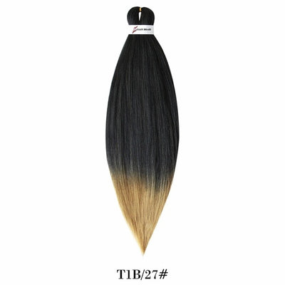 26inch Pre Stretched Ombre Braiding Hair Jumbo Braid Hair Perm Yaki Ez Braid Synthetic Hair Extensions for Crochet Twist