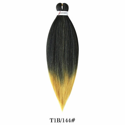 26inch Pre Stretched Ombre Braiding Hair Jumbo Braid Hair Perm Yaki Ez Braid Synthetic Hair Extensions for Crochet Twist