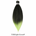 26inch Pre Stretched Ombre Braiding Hair Jumbo Braid Hair Perm Yaki Ez Braid Synthetic Hair Extensions for Crochet Twist